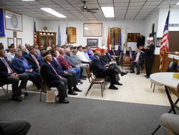 2015 Iowa Stat Commander Jim Peterson Address Members